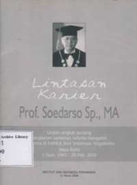 Lintasan Karier Soedarso SP