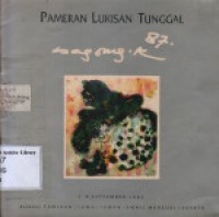 Pameran Lukisan Tunggal Bagong Kussudiardja. 87