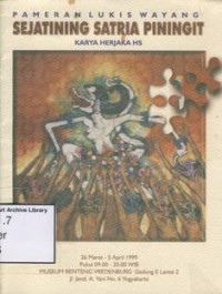 Pameran Lukisan Wayang 