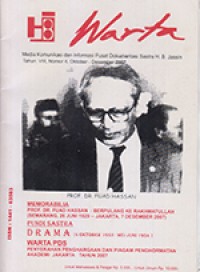 Warta: Tahun VIII, Nomor 4, Oktober - Desember 2007